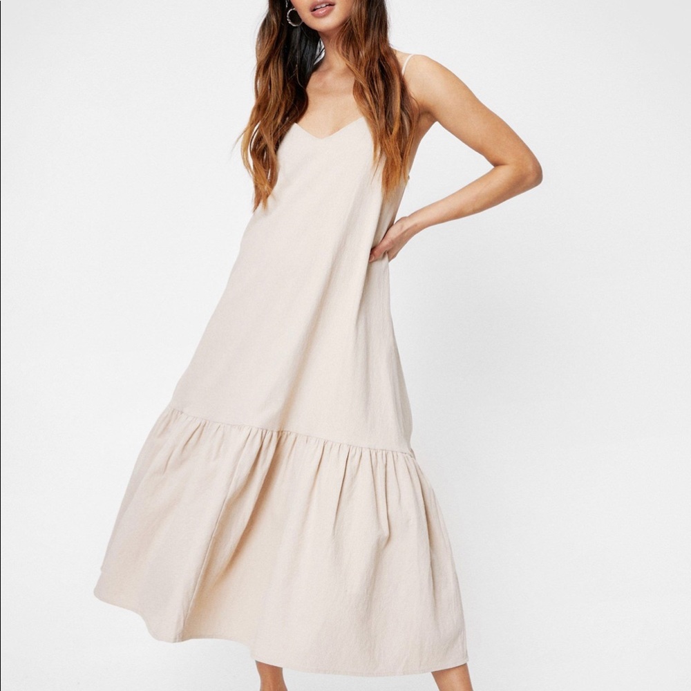 Nasty Gal maxi/midi dress size S